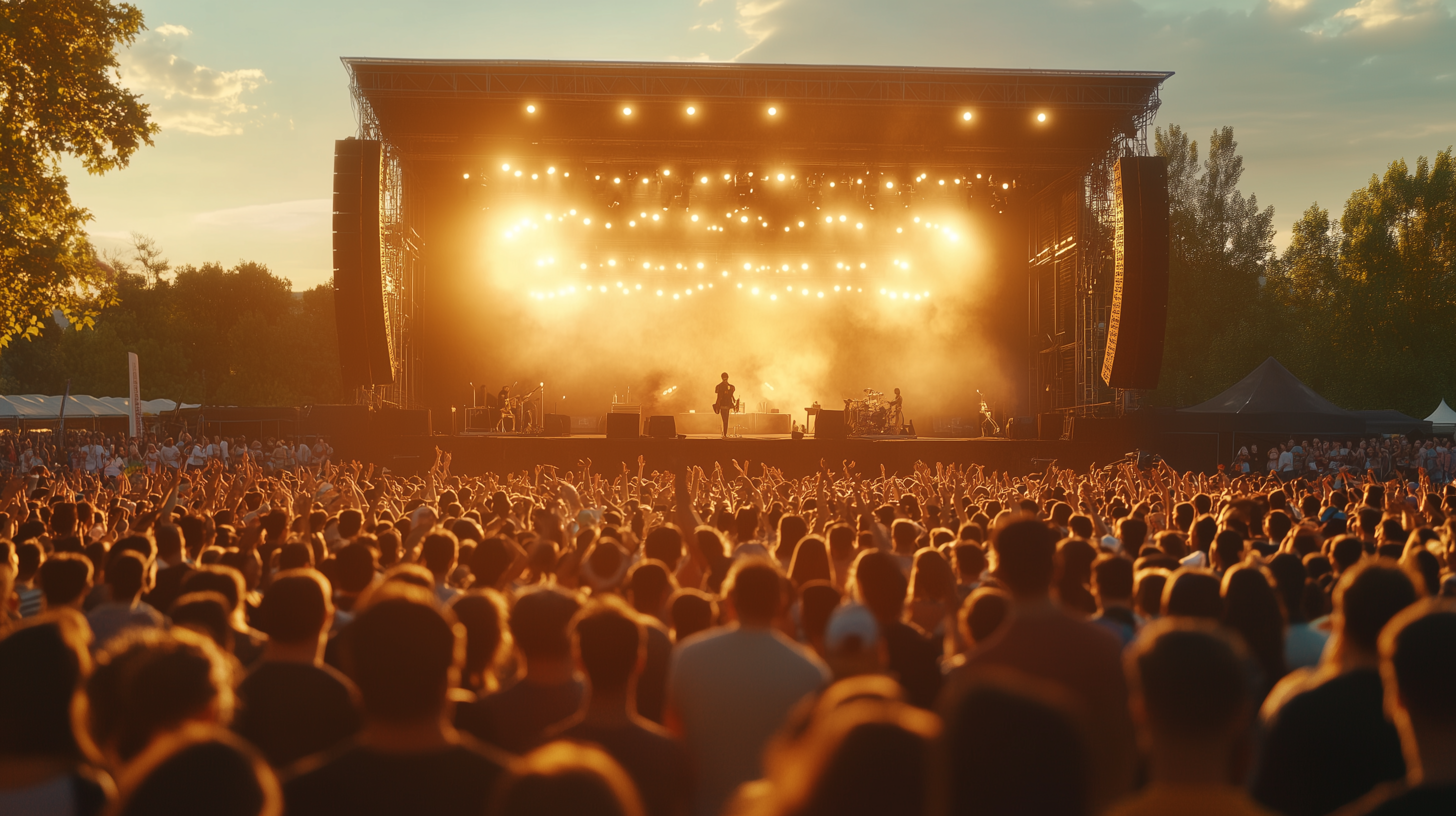 Image of an outdoor concert